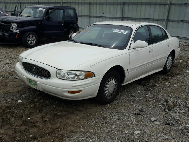 1G4HP54K21U269159 - 2001 BUICK LESABRE CU WHITE photo 2