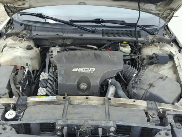 1G4HP54K21U269159 - 2001 BUICK LESABRE CU WHITE photo 7