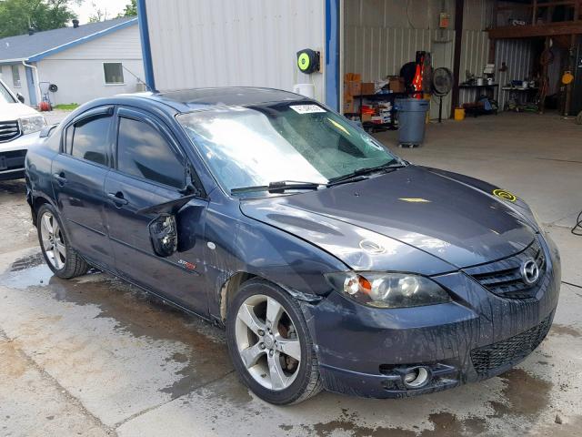 JM1BK323951265657 - 2005 MAZDA 3 S GRAY photo 1