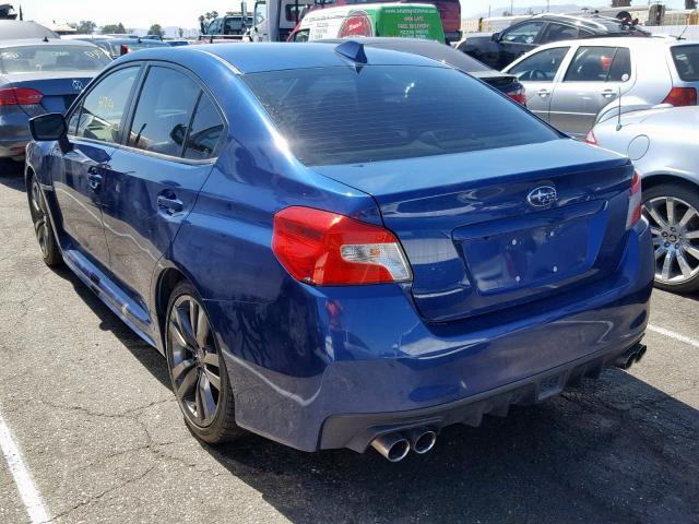 JF1VA1A68F9821658 - 2015 SUBARU WRX BLUE photo 3