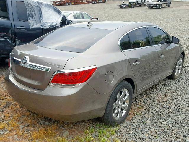 1G4GC5ED4BF250335 - 2011 BUICK LACROSSE C BROWN photo 4