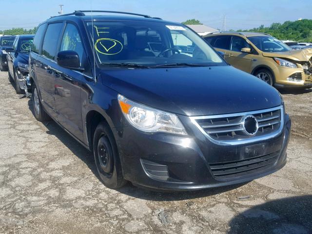 2V8HW34109R586325 - 2009 VOLKSWAGEN ROUTAN SE BLACK photo 1