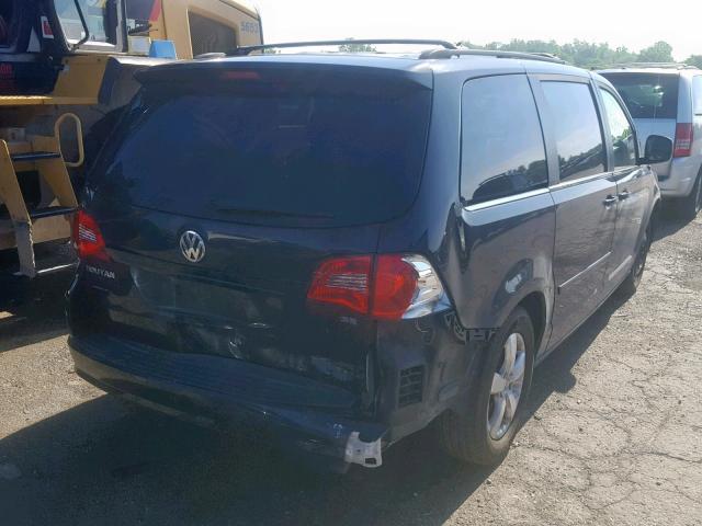 2V8HW34109R586325 - 2009 VOLKSWAGEN ROUTAN SE BLACK photo 4