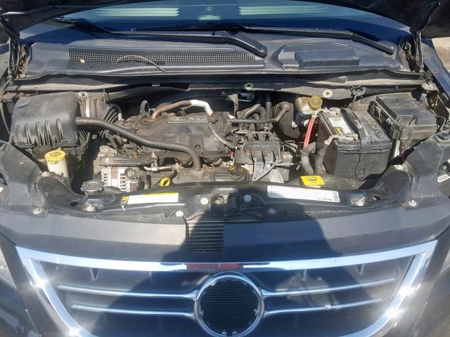 2V8HW34109R586325 - 2009 VOLKSWAGEN ROUTAN SE BLACK photo 7