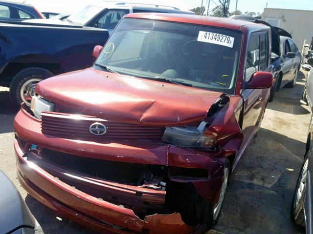 JTLKT324064108108 - 2006 TOYOTA SCION XB 勃艮第红 照片 2