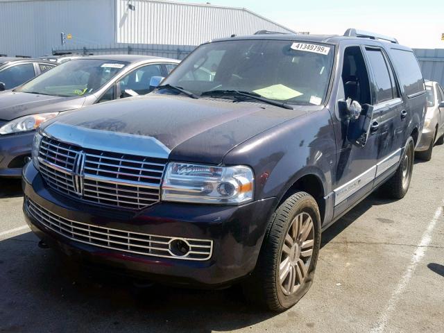 5LMFL28597LJ18837 - 2007 LINCOLN NAVIGATOR PURPLE photo 2