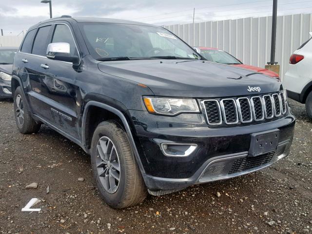 1C4RJFBG4HC873083 - 2017 JEEP GRAND CHER BLACK photo 1