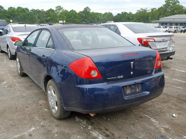 1G2ZF57B984205626 - 2008 PONTIAC G6 VALUE L BLUE photo 3