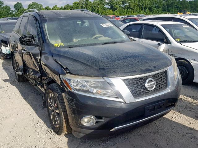 5N1AR2MNXEC686805 - 2014 NISSAN PATHFINDER BLACK photo 1