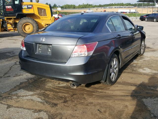 1HGCP2F88AA093493 - 2010 HONDA ACCORD EXL GRAY photo 4