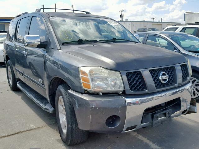 5N1AA08A16N706464 - 2006 NISSAN ARMADA SE GRAY photo 1