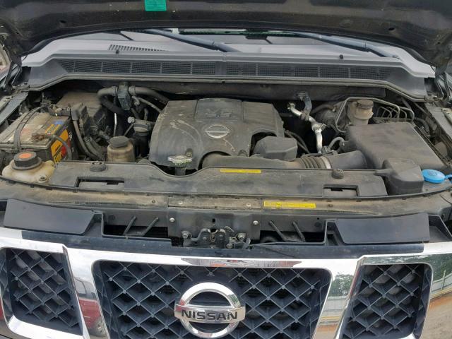 5N1AA08C98N613602 - 2008 NISSAN ARMADA SE BLACK photo 7