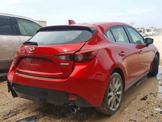 JM1BM1M34F1260069 - 2015 MAZDA 3 GRAND TO RED photo 4