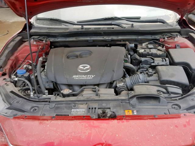 JM1BM1M34F1260069 - 2015 MAZDA 3 GRAND TO RED photo 7