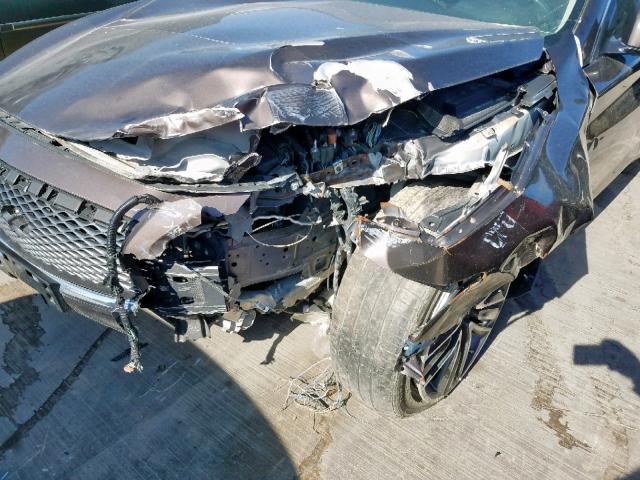 JN1BV7AP0EM675297 - 2014 INFINITI Q50 BASE Marrón foto 9