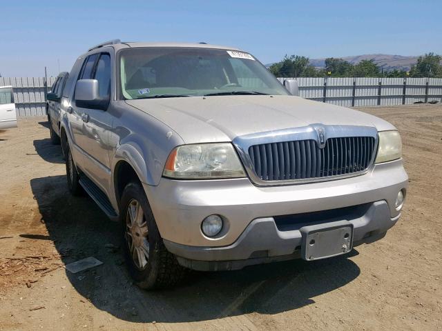 5LMEU68H13ZJ14766 - 2003 LINCOLN AVIATOR ნაცრისფერი ფოტო 1