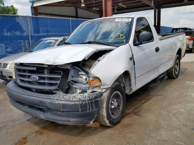 2FTRF17254CA04689 - 2004 FORD F-150 HERI WHITE photo 2