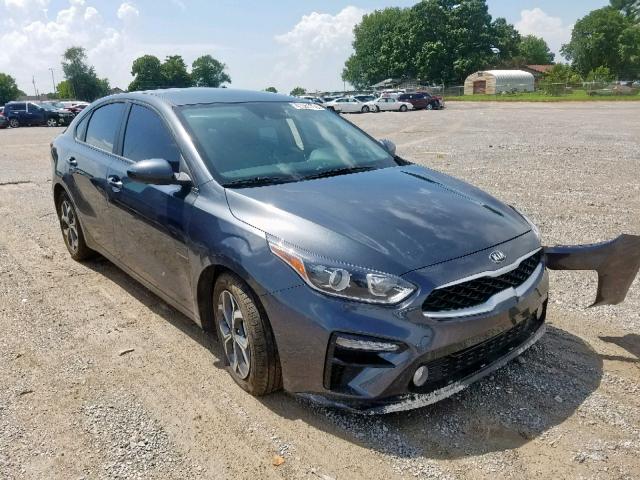 3KPF24AD0KE082707 - 2019 KIA FORTE FE GRAY photo 1