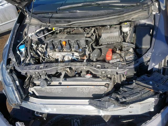 19XFB2F99FE067105 - 2015 HONDA CIVIC EXL GRAY photo 7