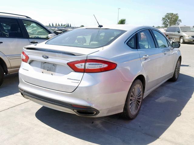 3FA6P0K98GR124258 - 2016 FORD FUSION TIT SILVER photo 4