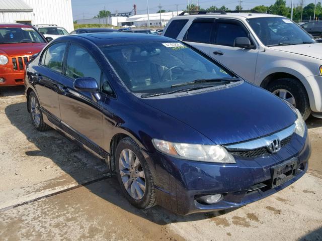 19XFA1F91AE003405 - 2010 HONDA CIVIC EXL 蓝色 照片 1