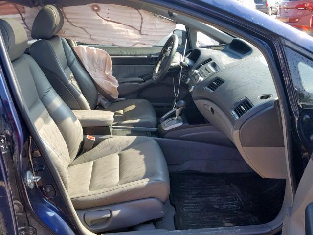 19XFA1F91AE003405 - 2010 HONDA CIVIC EXL 蓝色 照片 5