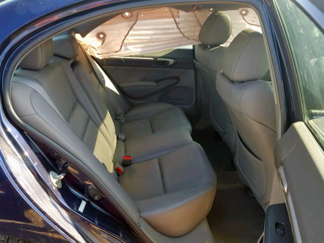 19XFA1F91AE003405 - 2010 HONDA CIVIC EXL 蓝色 照片 6