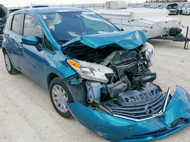 3N1CE2CP1FL412025 - 2015 NISSAN VERSA NOTE TEAL photo 1