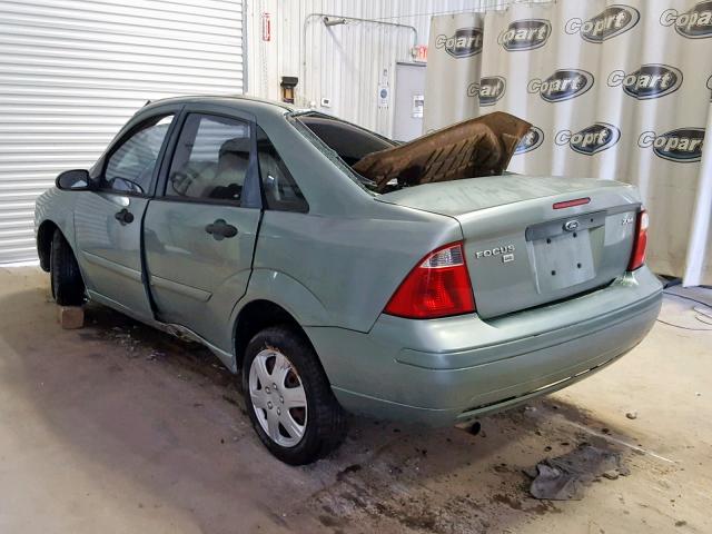 1FAFP34N36W151617 - 2006 FORD FOCUS ZX4 GRAY photo 3