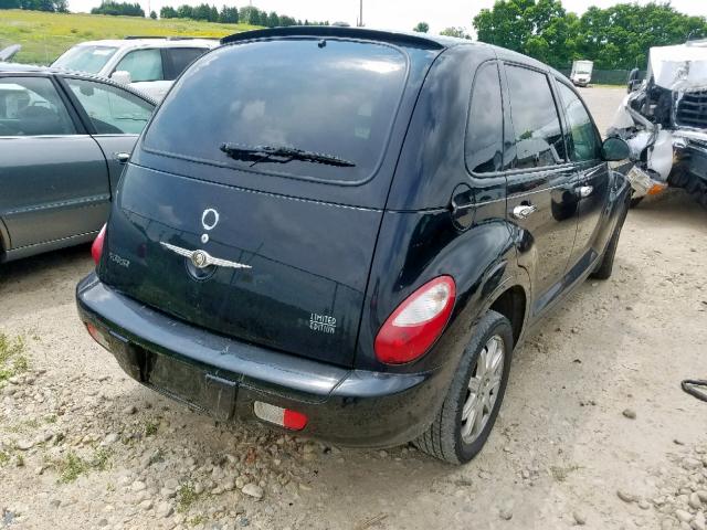 3A8FY68B57T600224 - 2007 CHRYSLER PT CRUISER BLACK photo 4