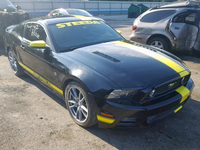 1ZVBP8CF9E5242537 - 2014 FORD MUSTANG GT BLACK photo 1