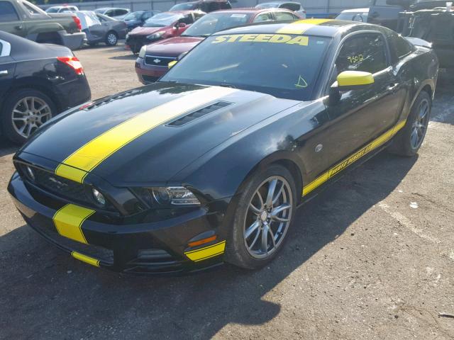 1ZVBP8CF9E5242537 - 2014 FORD MUSTANG GT BLACK photo 2