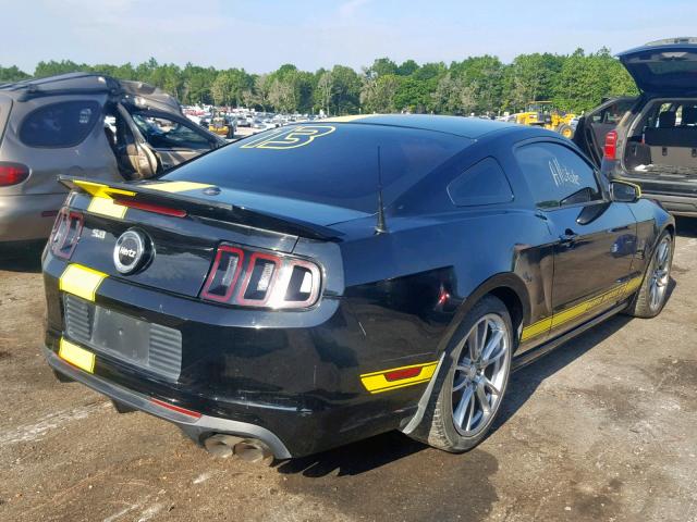 1ZVBP8CF9E5242537 - 2014 FORD MUSTANG GT BLACK photo 4