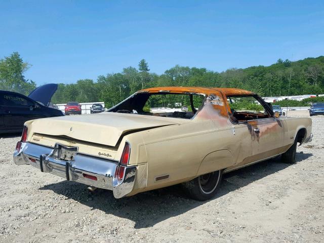 CS23T7C152945 - 1977 CHRYSLER NEW YORKER TAN photo 4