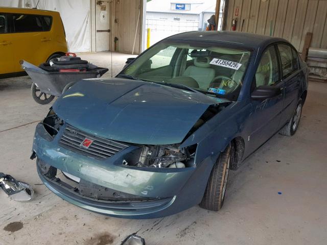 1G8AJ55F07Z123034 - 2007 SATURN ION LEVEL GREEN photo 2