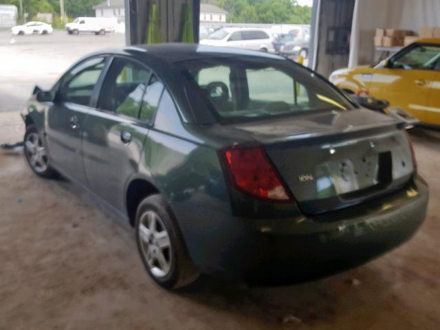 1G8AJ55F07Z123034 - 2007 SATURN ION LEVEL GREEN photo 3
