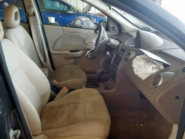 1G8AJ55F07Z123034 - 2007 SATURN ION LEVEL GREEN photo 5