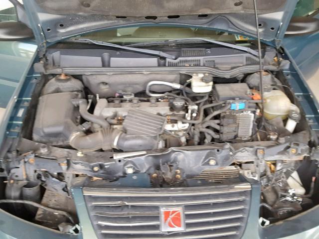 1G8AJ55F07Z123034 - 2007 SATURN ION LEVEL GREEN photo 7