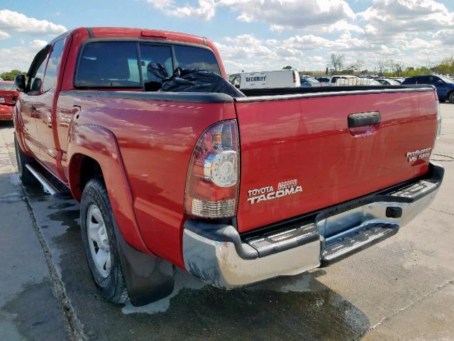 5TFTU4GN5DX040677 - 2013 TOYOTA TACOMA PRE RED photo 3