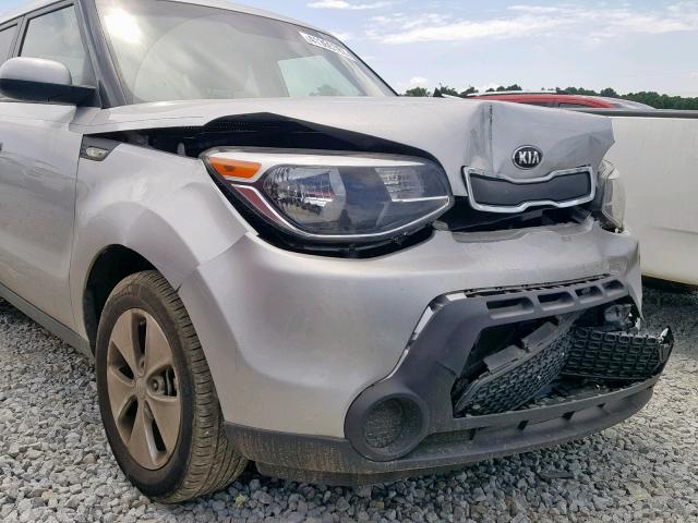 KNDJN2A23E7733546 - 2014 KIA SOUL SILVER photo 9