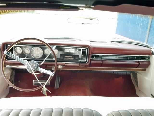 6W65M550185 - 1966 MERCURY PARKLANE BURGUNDY photo 9