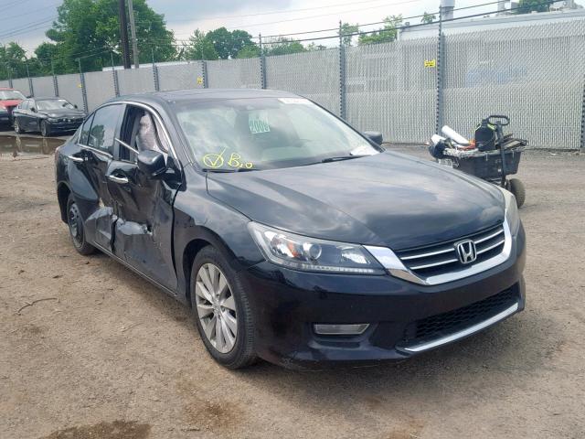 1HGCR2F87DA243561 - 2013 HONDA ACCORD EXL BLACK photo 1