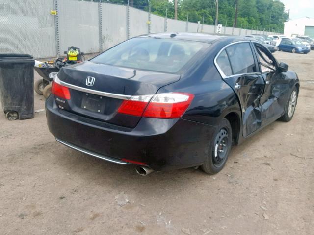 1HGCR2F87DA243561 - 2013 HONDA ACCORD EXL BLACK photo 4