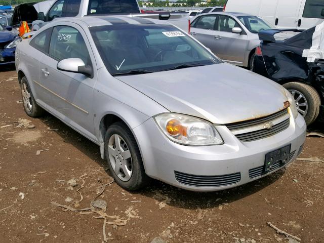 1G1AL15F477201716 - 2007 CHEVROLET COBALT LT SILVER photo 1