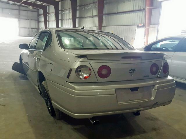 2G1WP521159290943 - 2005 CHEVROLET IMPALA SS SILVER photo 3