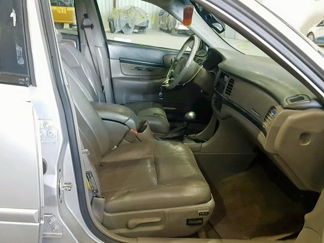 2G1WP521159290943 - 2005 CHEVROLET IMPALA SS SILVER photo 5