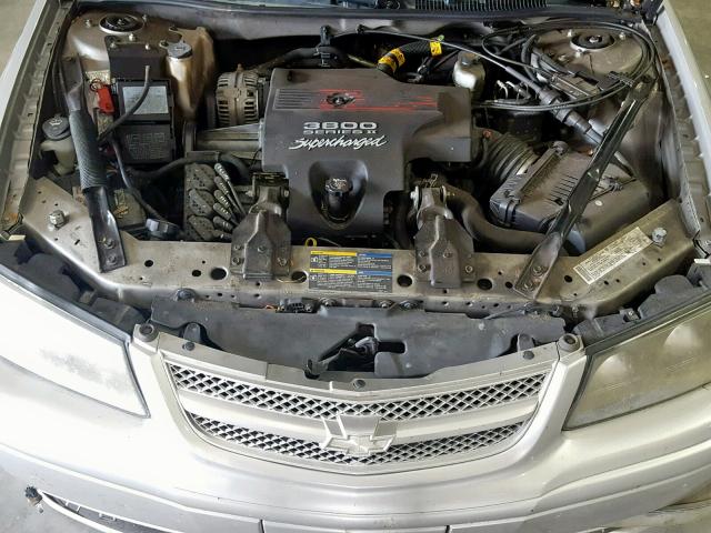 2G1WP521159290943 - 2005 CHEVROLET IMPALA SS SILVER photo 7