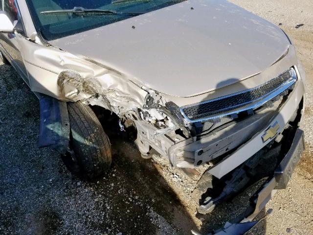 1G1ZH57B09F103717 - 2009 CHEVROLET MALIBU 1LT 银色 照片 9