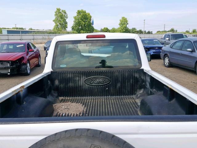 1FTYR10D58PA74390 - 2008 FORD RANGER WHITE photo 6