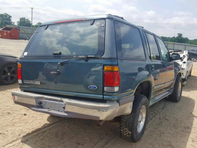 1FMDU34X5TUD50151 - 1996 FORD EXPLORER GREEN photo 4